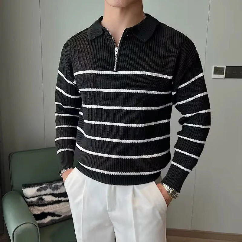 Jared® | Striped Polo Sweater - Image 10