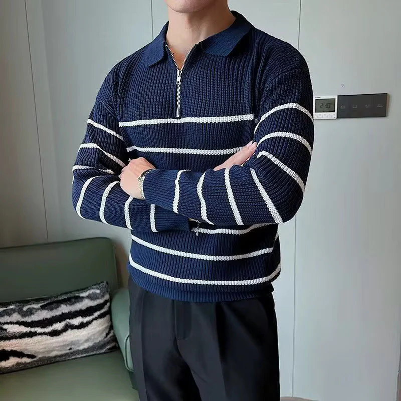 Jared® | Striped Polo Sweater - Image 2