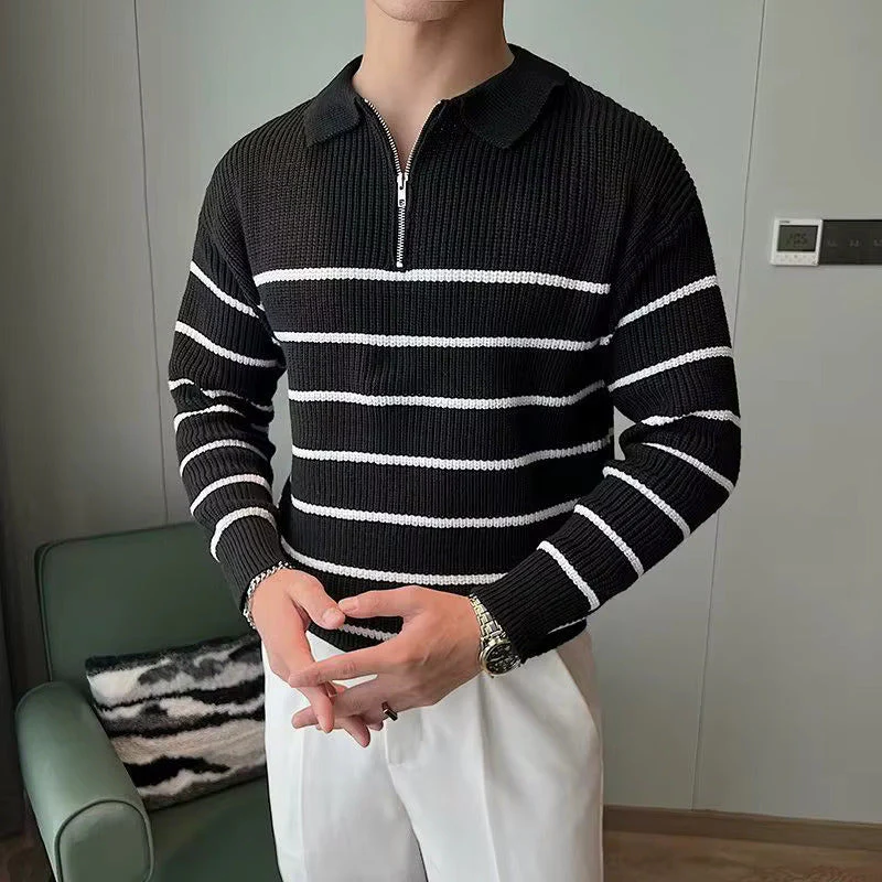 Jared® | Striped Polo Sweater - Image 9