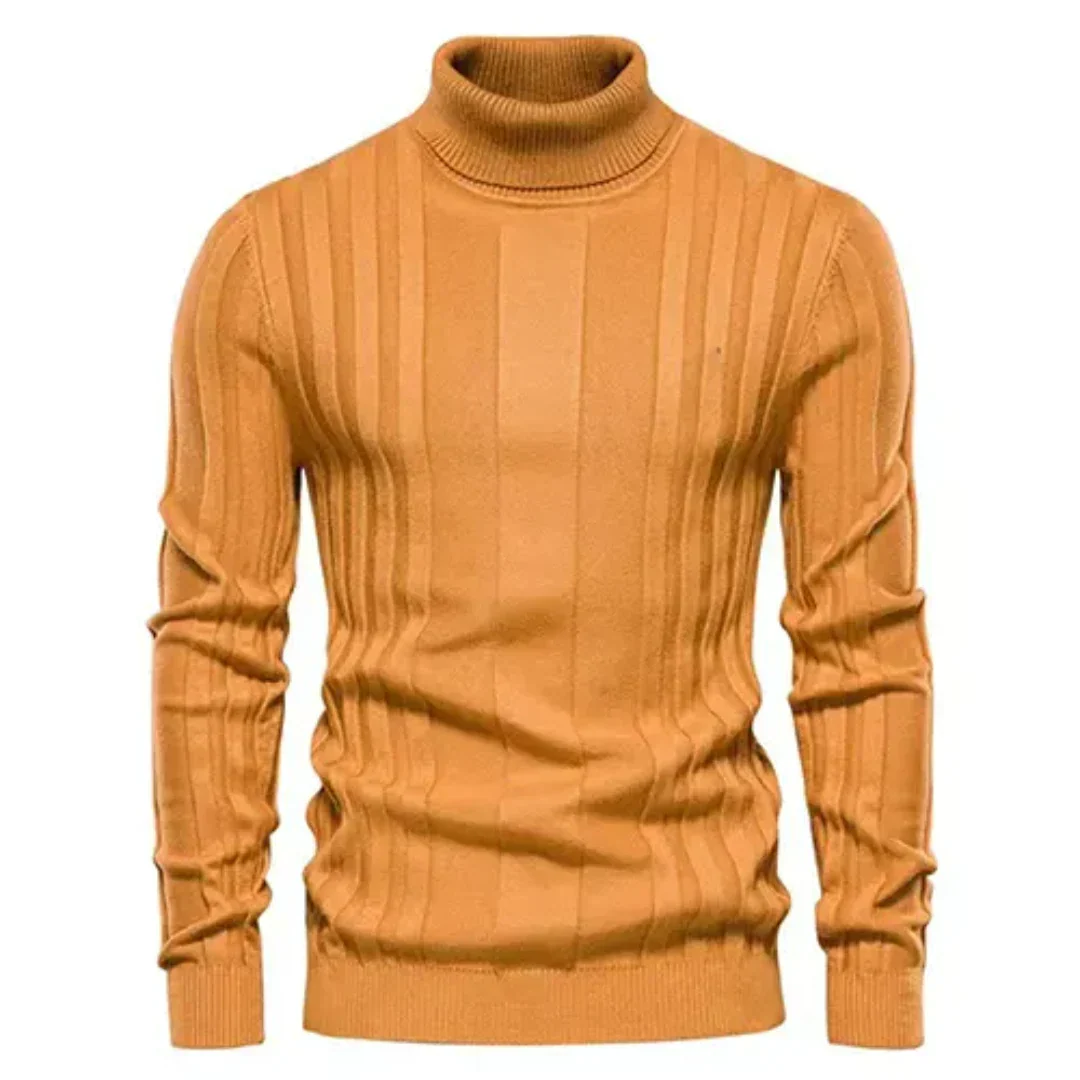 Jarlath® | Men'S Vintage Style Turtleneck Sweater - Image 2
