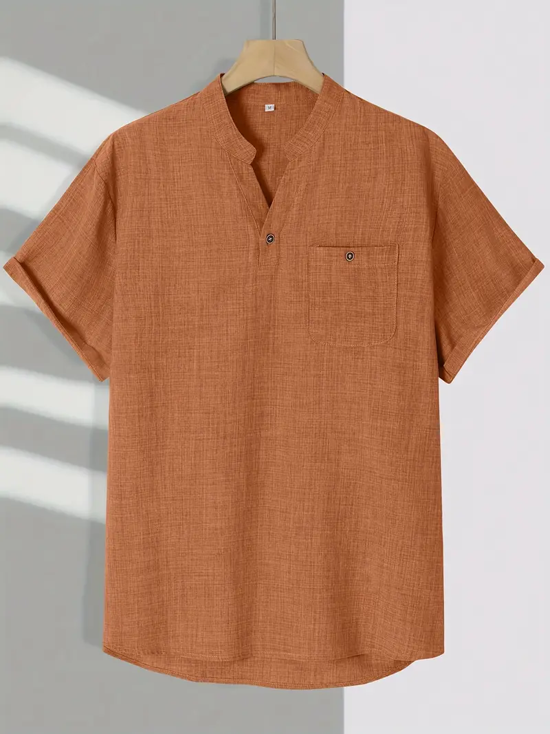 Jarvis | Short-sleeved shirt with chest pocket - Image 12