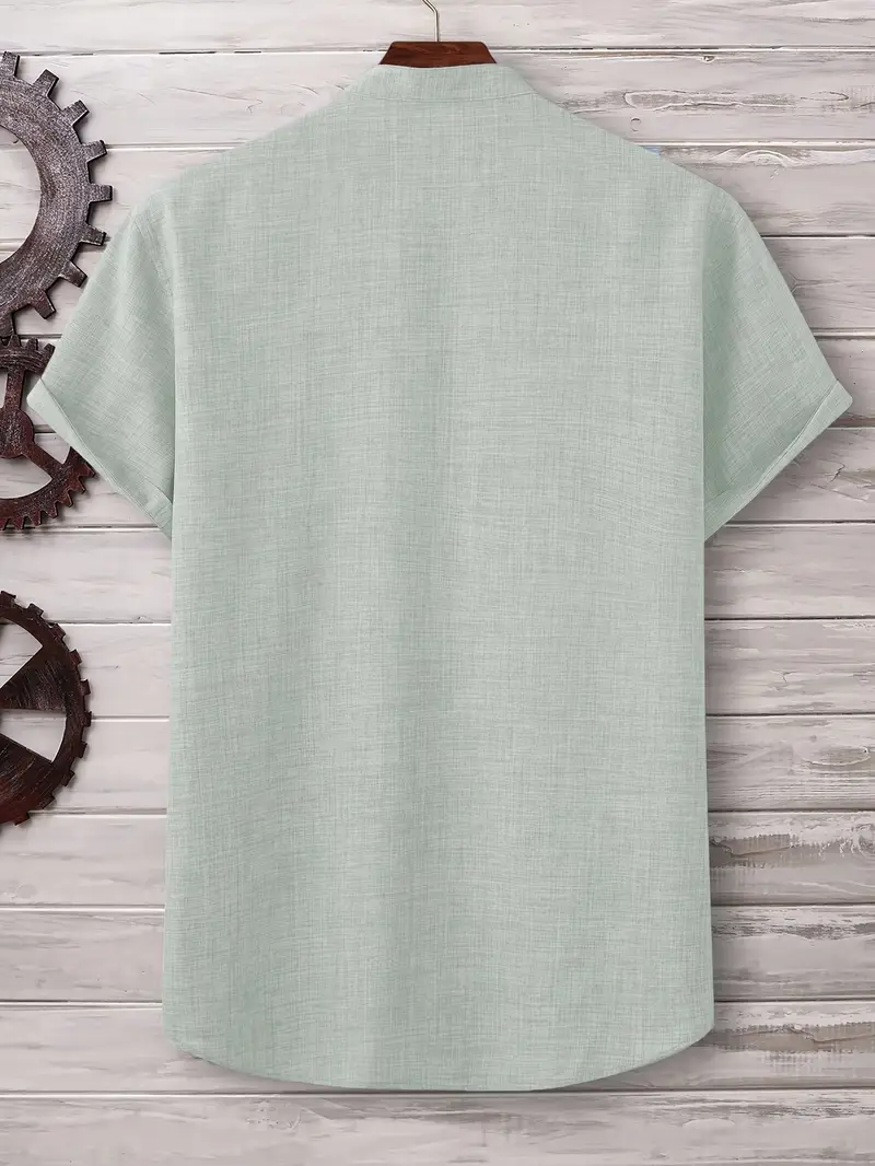 Jarvis | Short-sleeved shirt with chest pocket - Image 13