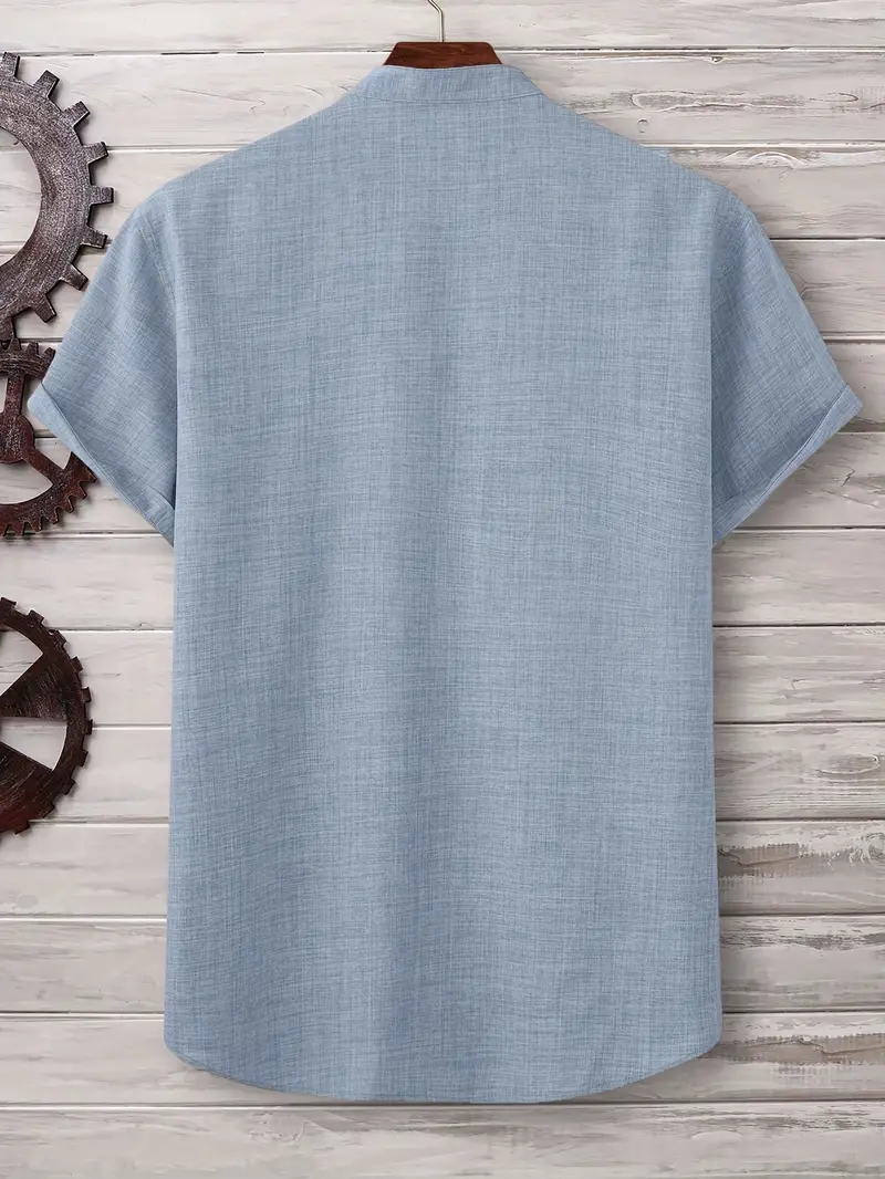 Jarvis | Short-sleeved shirt with chest pocket - Image 14
