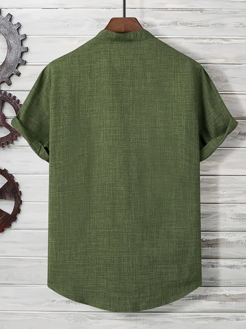 Jarvis | Short-sleeved shirt with chest pocket - Image 15