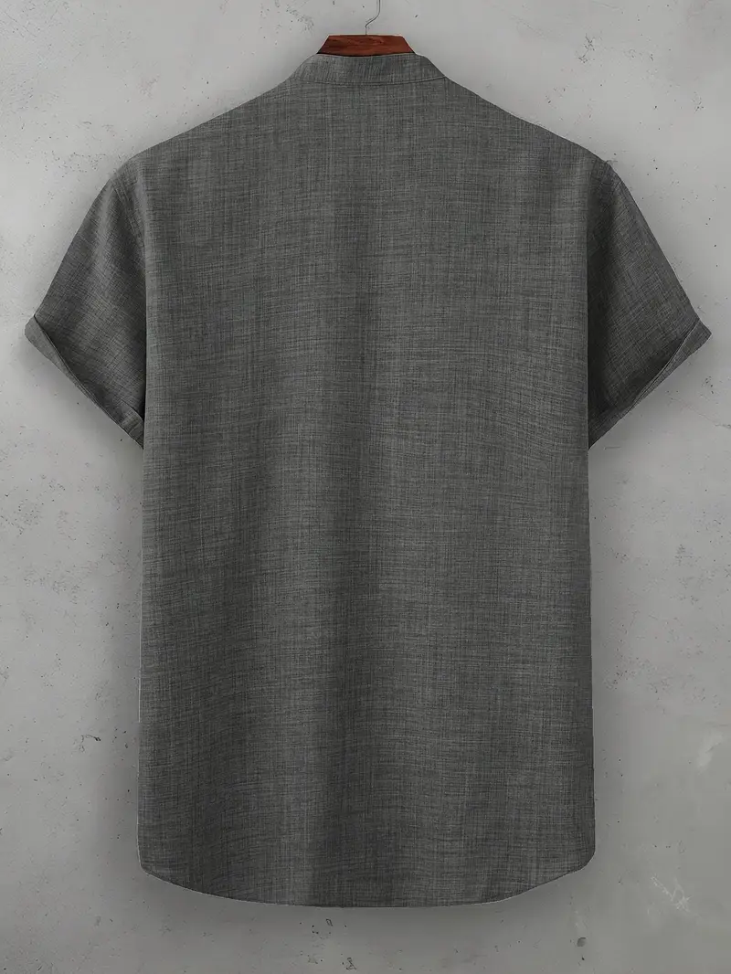 Jarvis | Short-sleeved shirt with chest pocket - Image 17