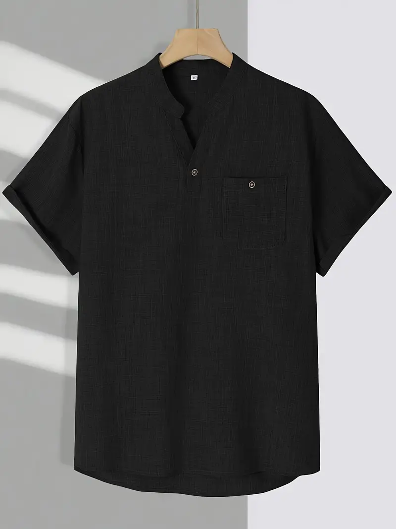 Jarvis | Short-sleeved shirt with chest pocket - Image 4