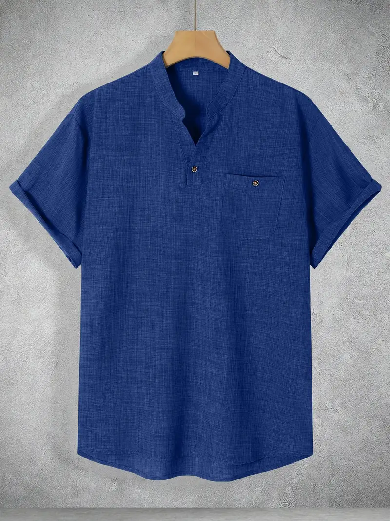 Jarvis | Short-sleeved shirt with chest pocket - Image 5