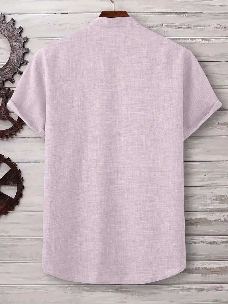 Jarvis | Short-sleeved shirt with chest pocket - Image 9