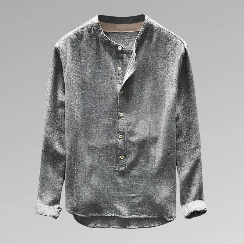 Jasper® | Stylish Shirt Without Wars With An O-Neck From Sustainable Production - Image 2