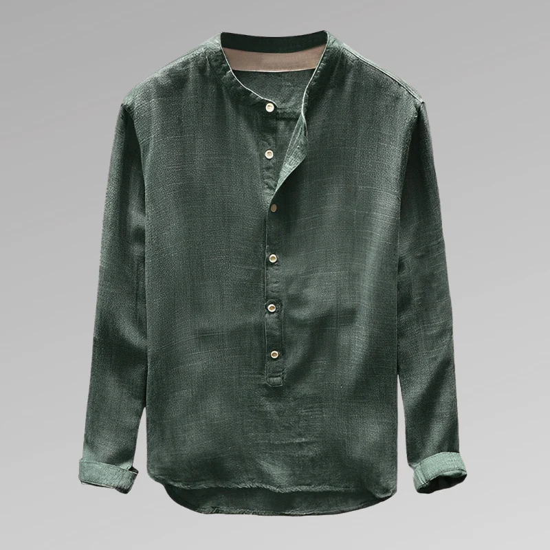 Jasper® | Stylish Shirt Without Wars With An O-Neck From Sustainable Production - Image 3