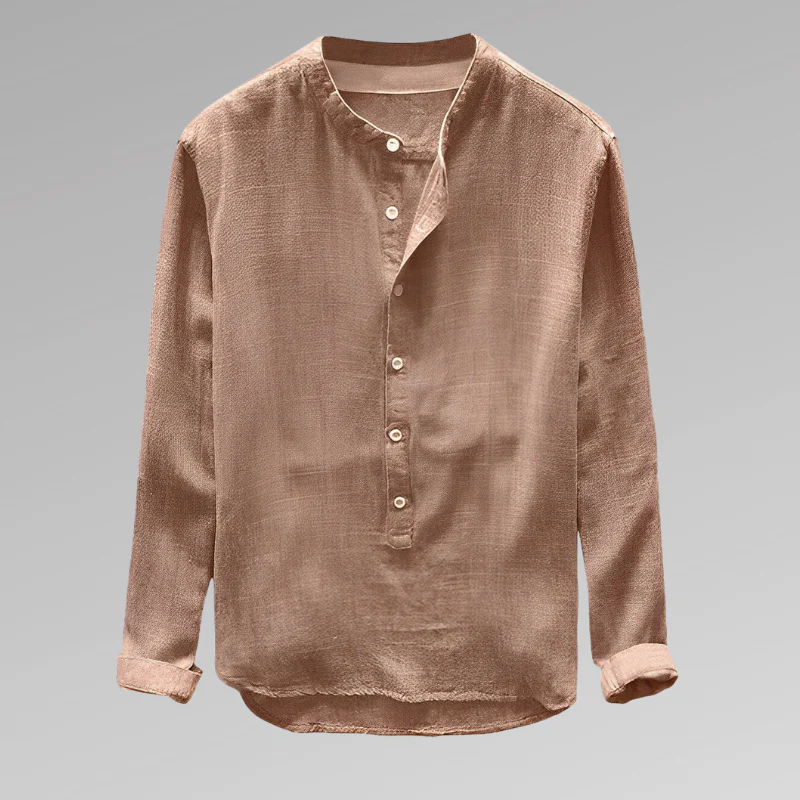Jasper® | Stylish Shirt Without Wars With An O-Neck From Sustainable Production - Image 4