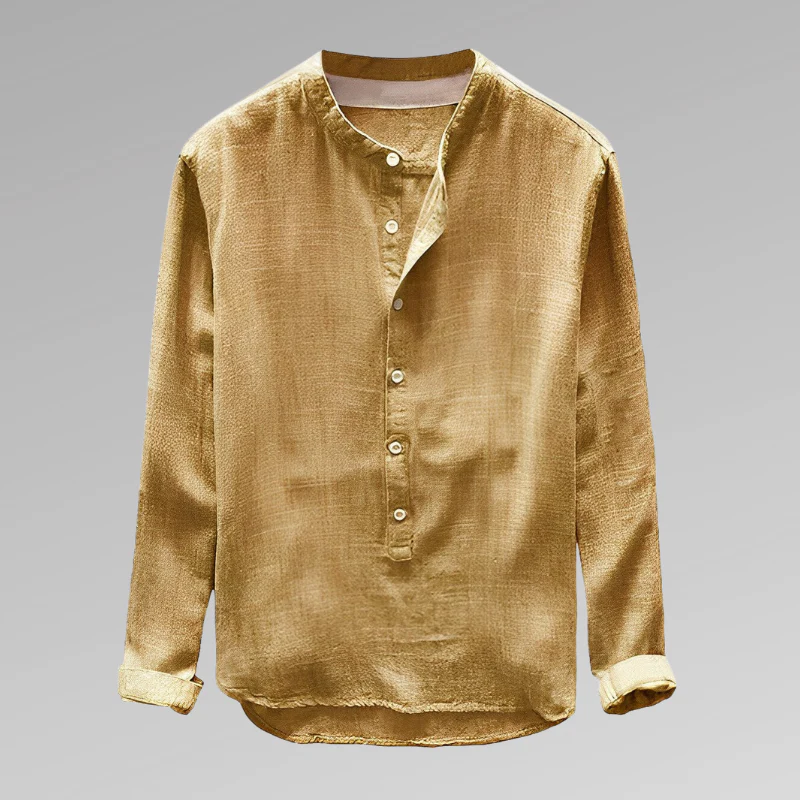 Jasper® | Stylish Shirt Without Wars With An O-Neck From Sustainable Production - Image 5