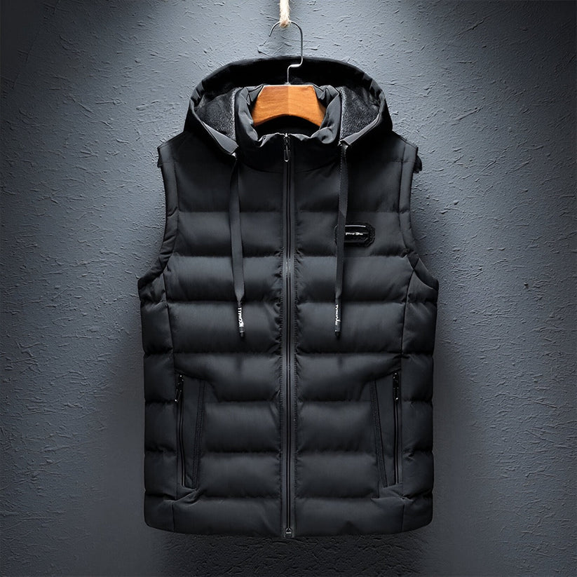 Jasper | Giovanni Hooded Waistcoat - Image 3
