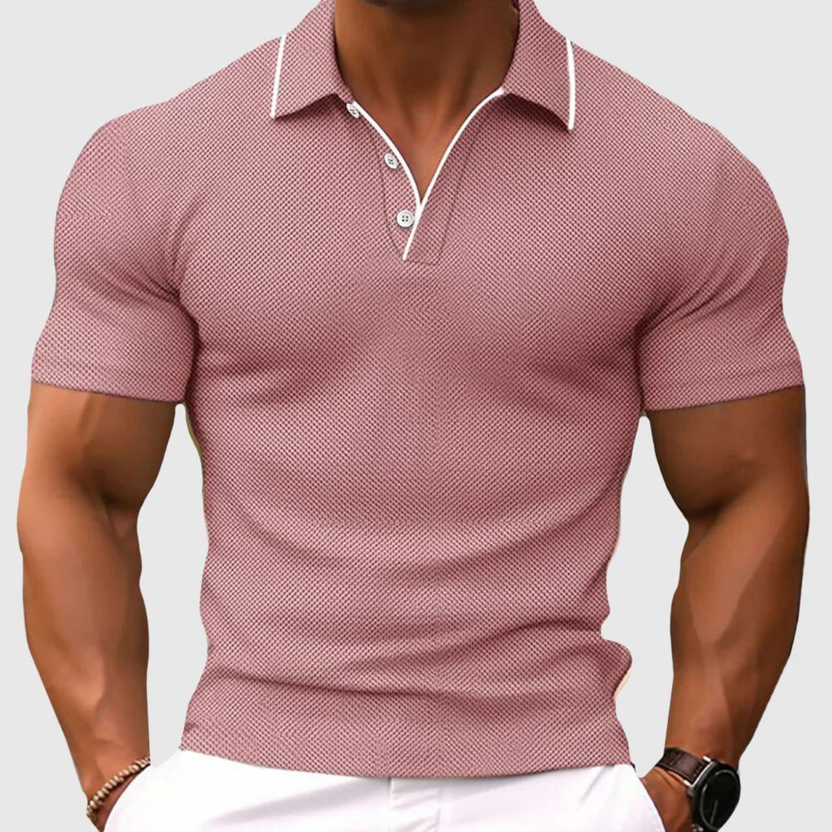 Jasper | Slim Fit Polo Shirt - Image 3