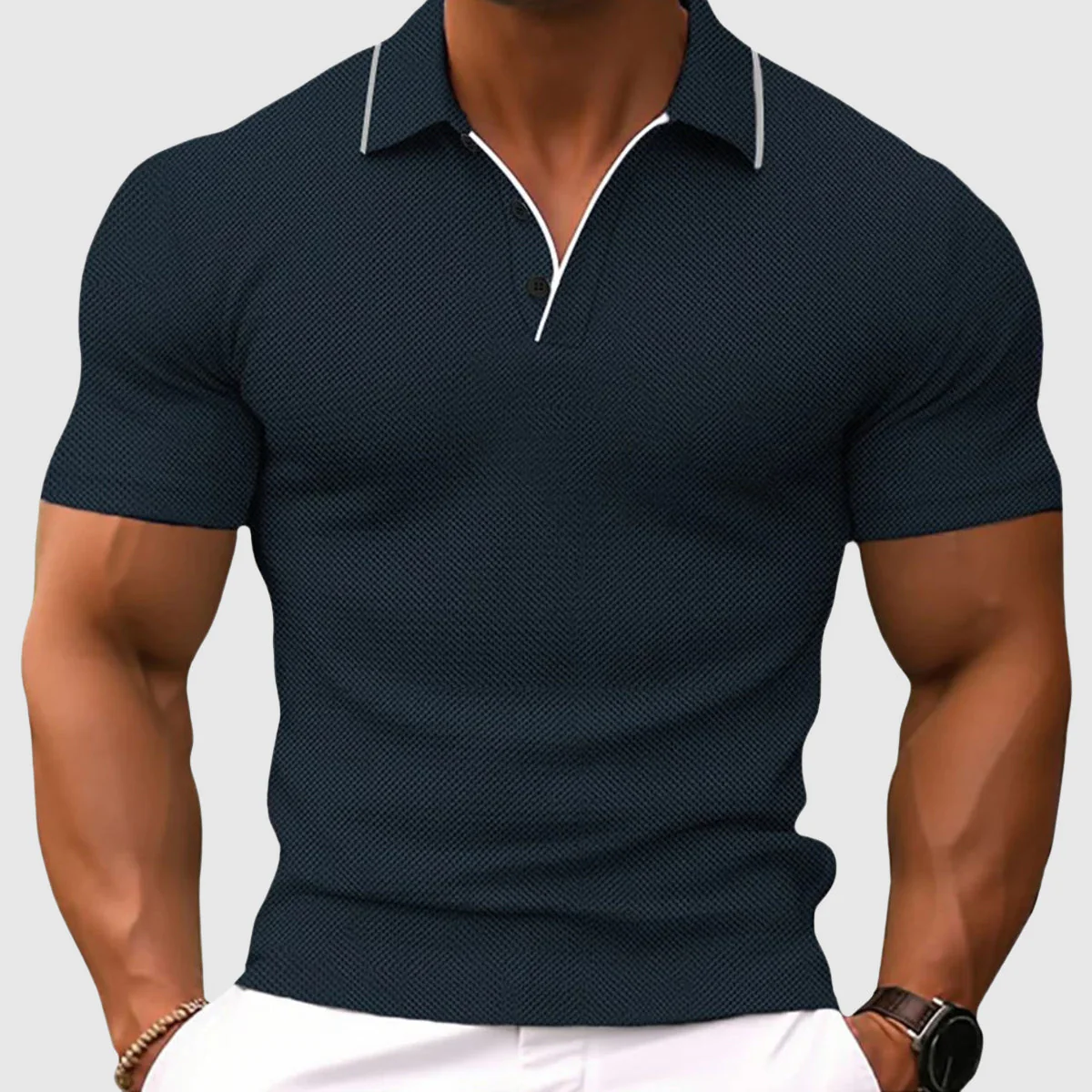 Jasper | Slim Fit Polo Shirt - Image 5