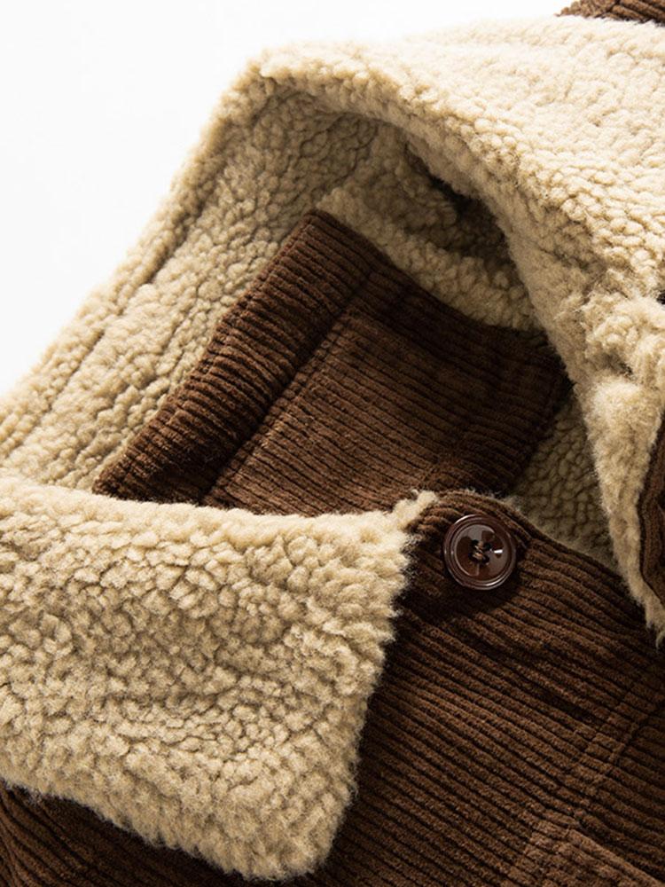 Jasper | Teddy Lined Cotton Corduroy Jacket - Image 12