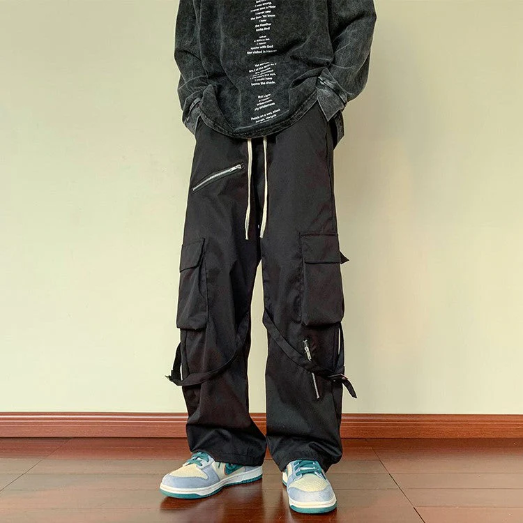 Javan® | Multi-Pocket Cargo Baggy Pants - Image 4