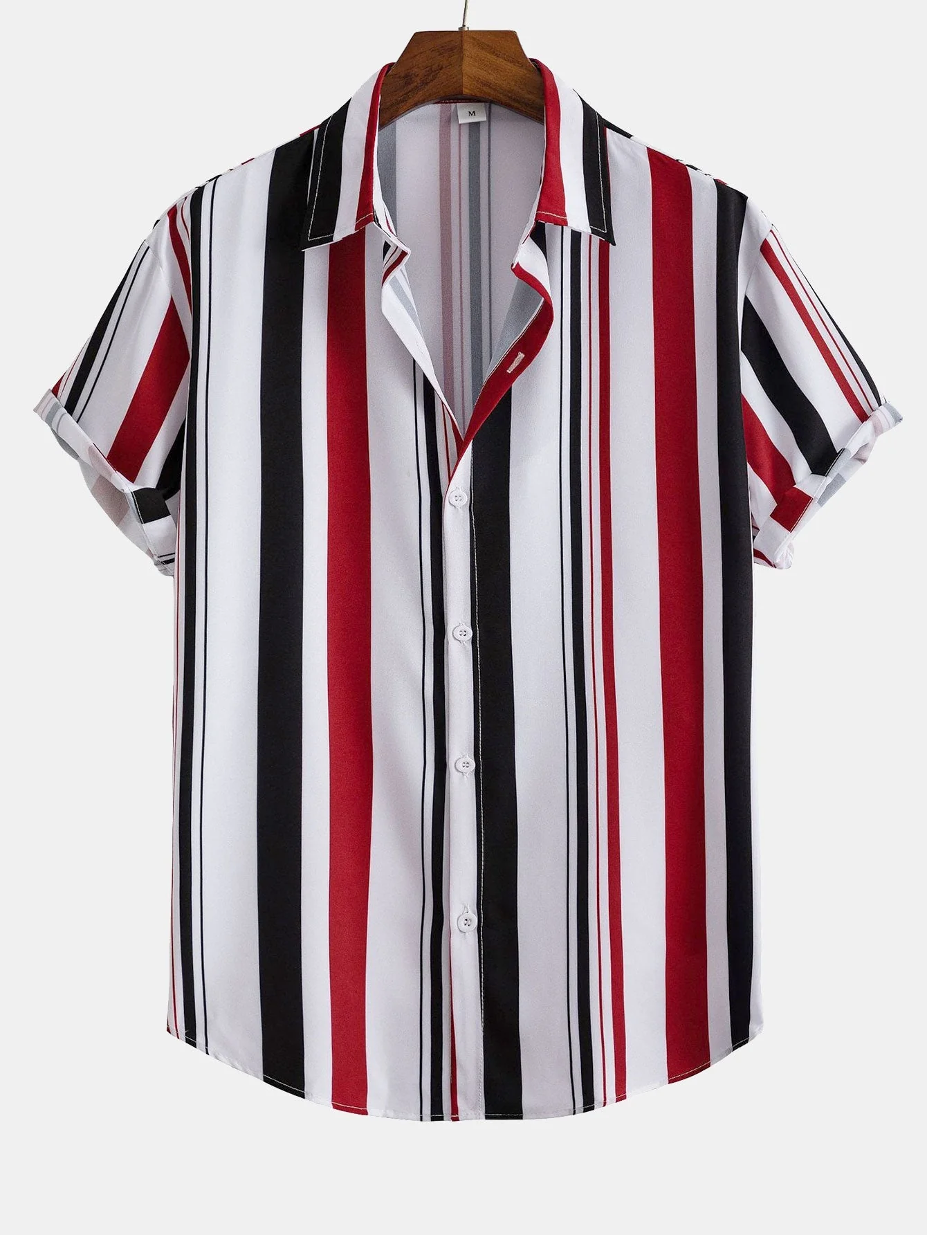 Javier® | Colored Striped Print Shirt - Image 3
