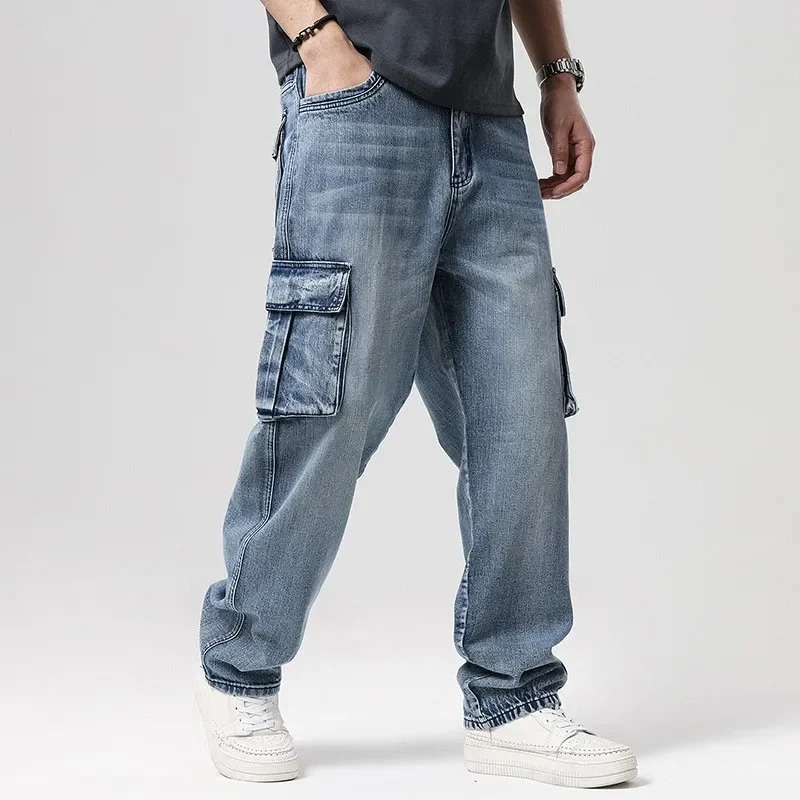 Javier® | Denim Cargo Jeans - Image 2