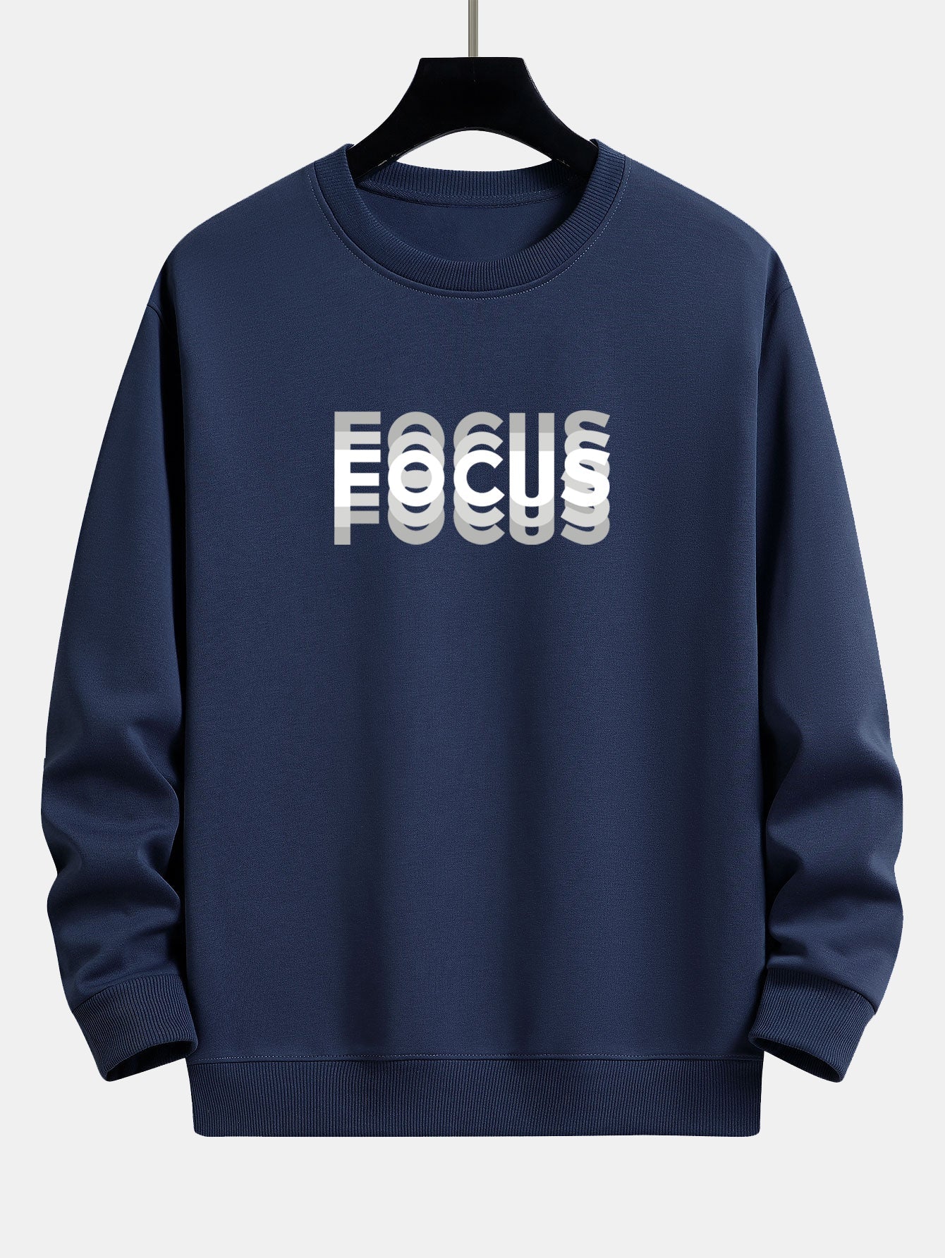Javier® | Focus Print Relax Fit Sweatshirt - Image 3