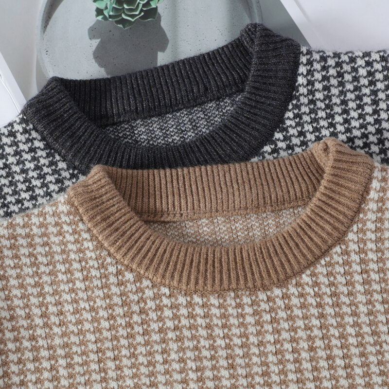 Javier® | Houndstooth Sweater - Image 4