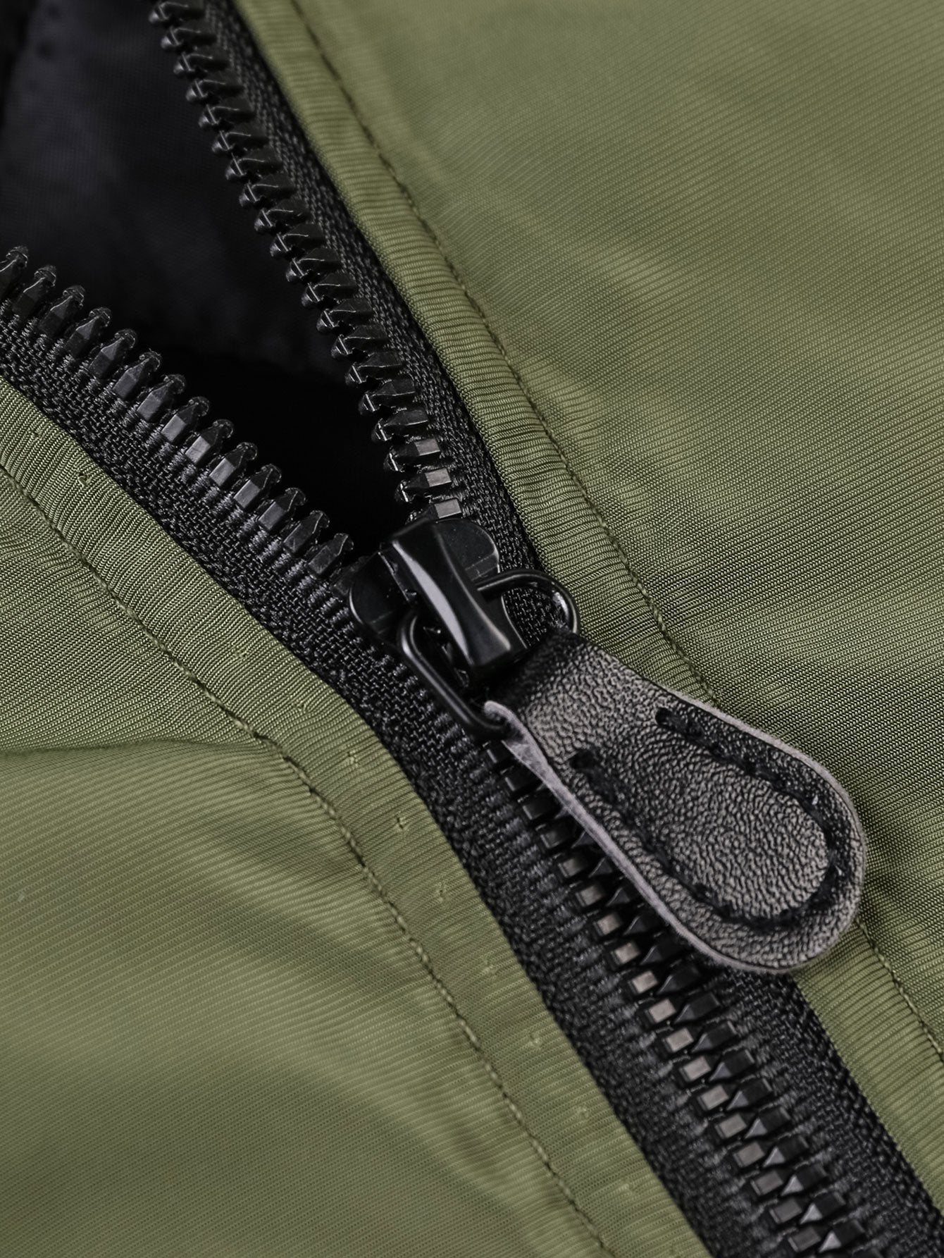 Javier | Quilted Lined Funnel Neck Bomber Jacket - Image 9