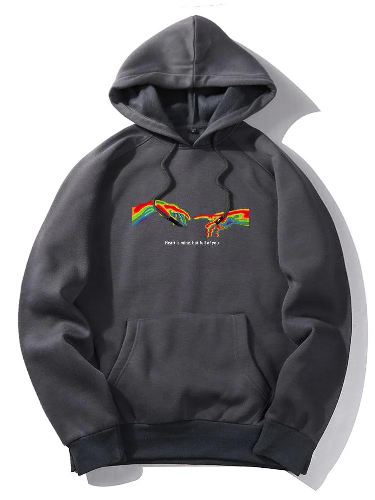 Jayce | Infrared Hand Print Hoodie - Image 10