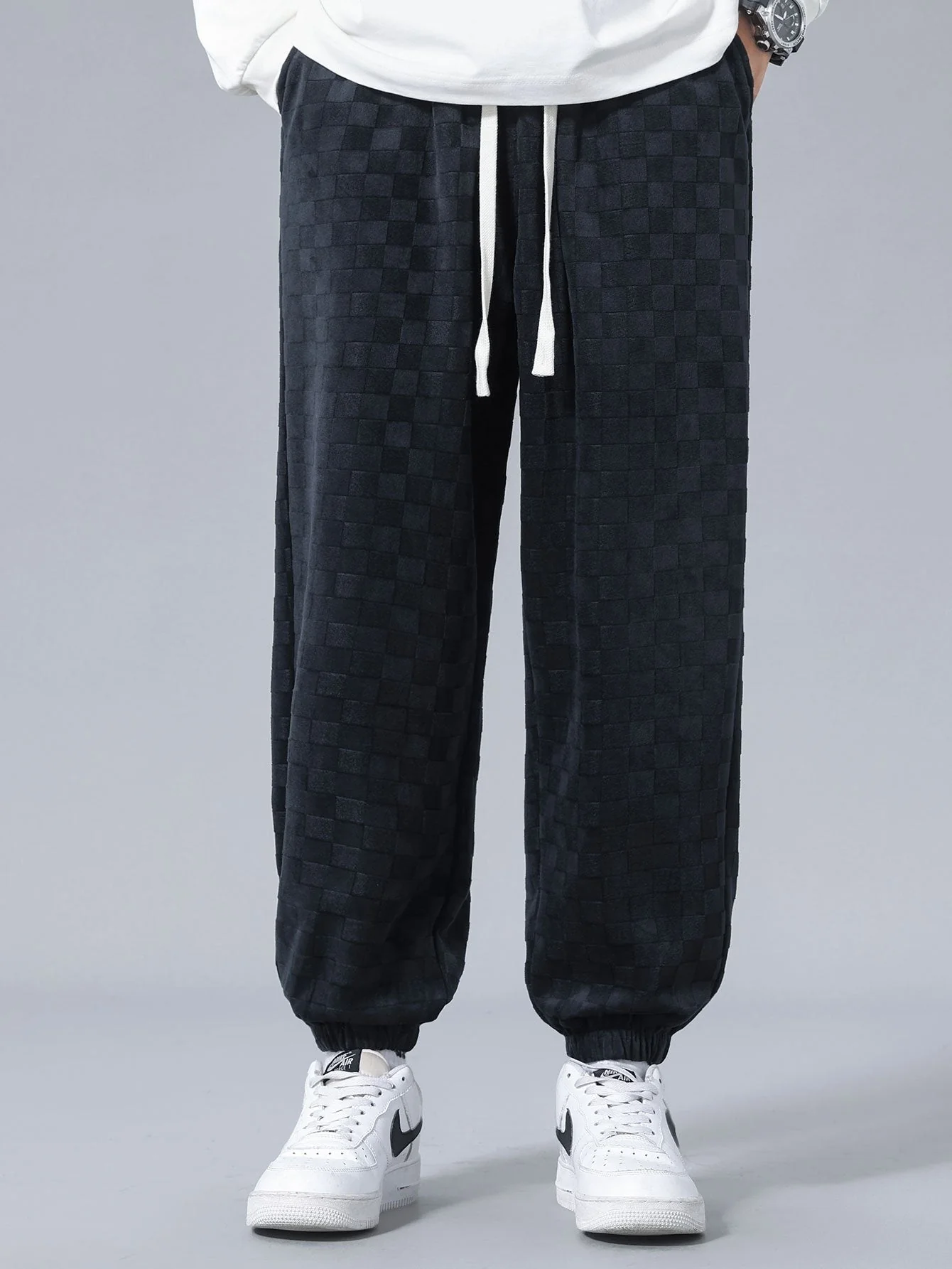 Jayden® | Checkerboard Jogging Pants - Image 5