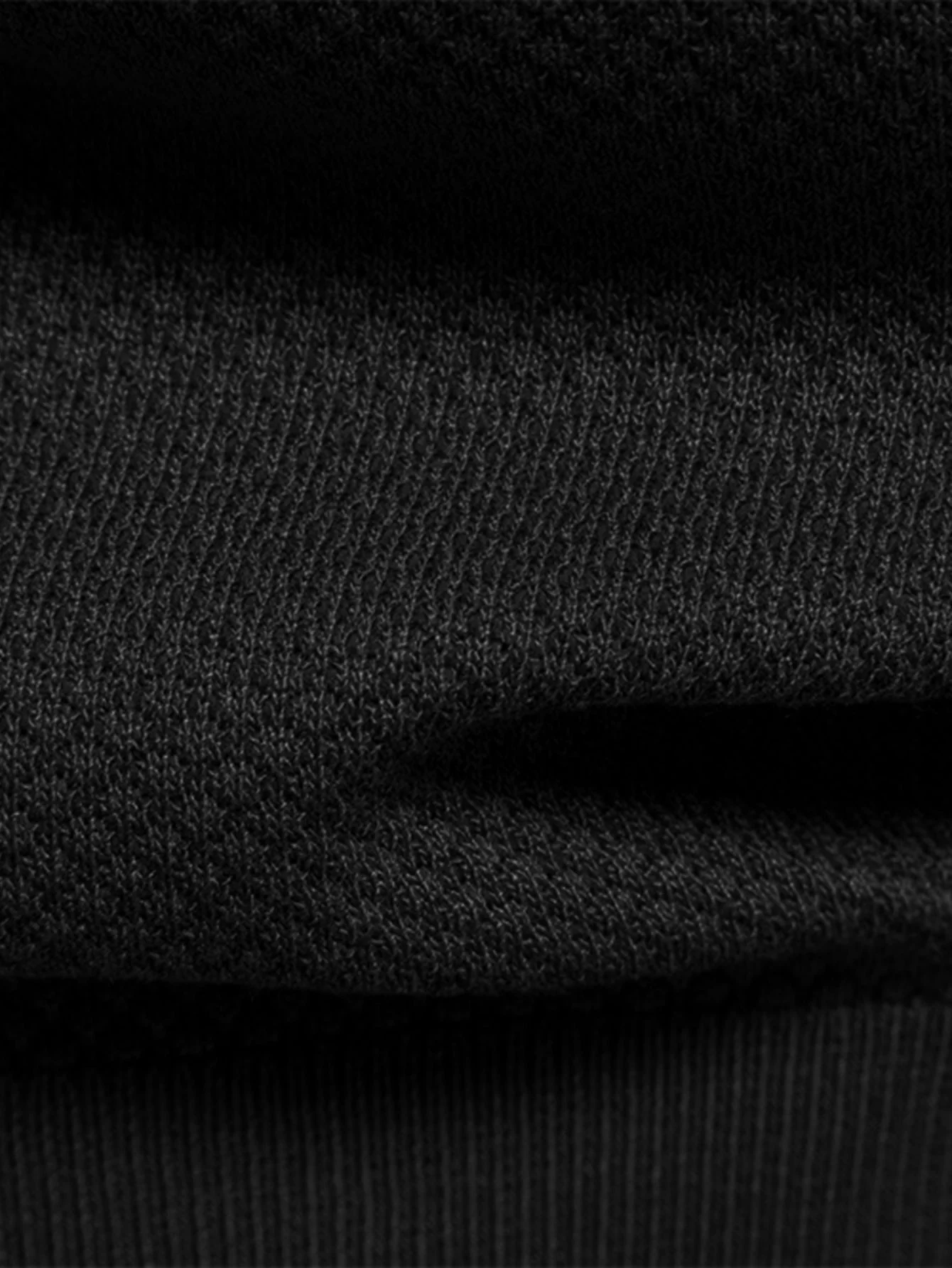 Jayden | Pineapple Texture Knit V Neck Polo Shirt - Image 8