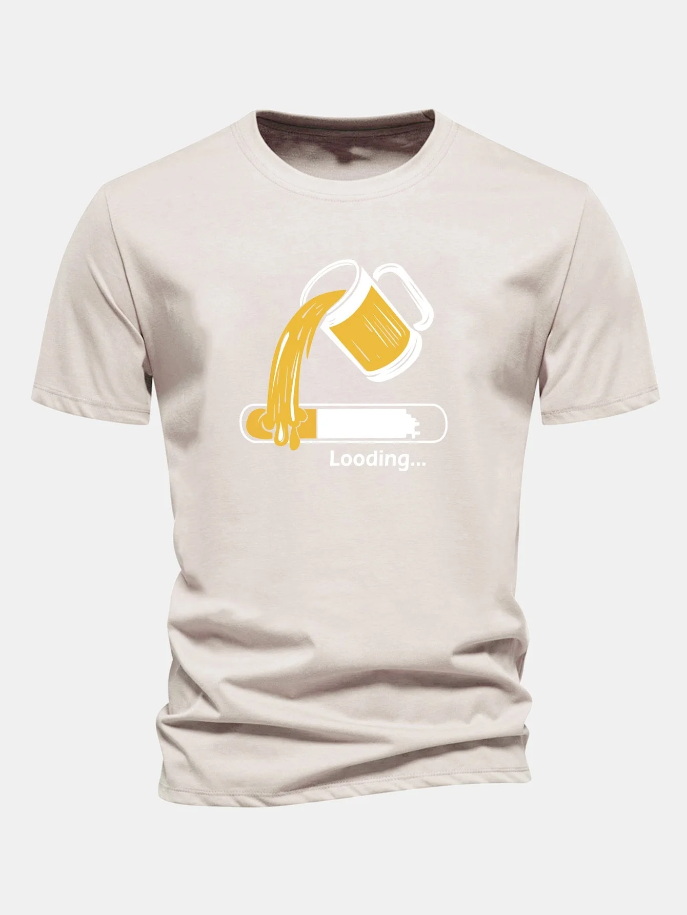 Jeb® | Regular Fit Beer Loading Print Cotton T-Shirt - Image 11