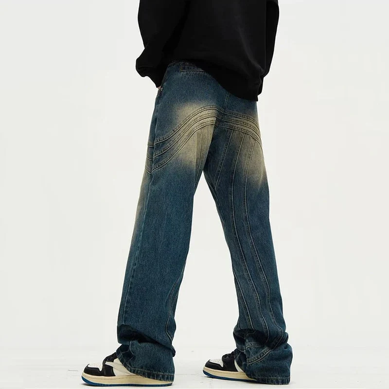 Jemuel® | Loose Straight Wide Jeans - Image 2