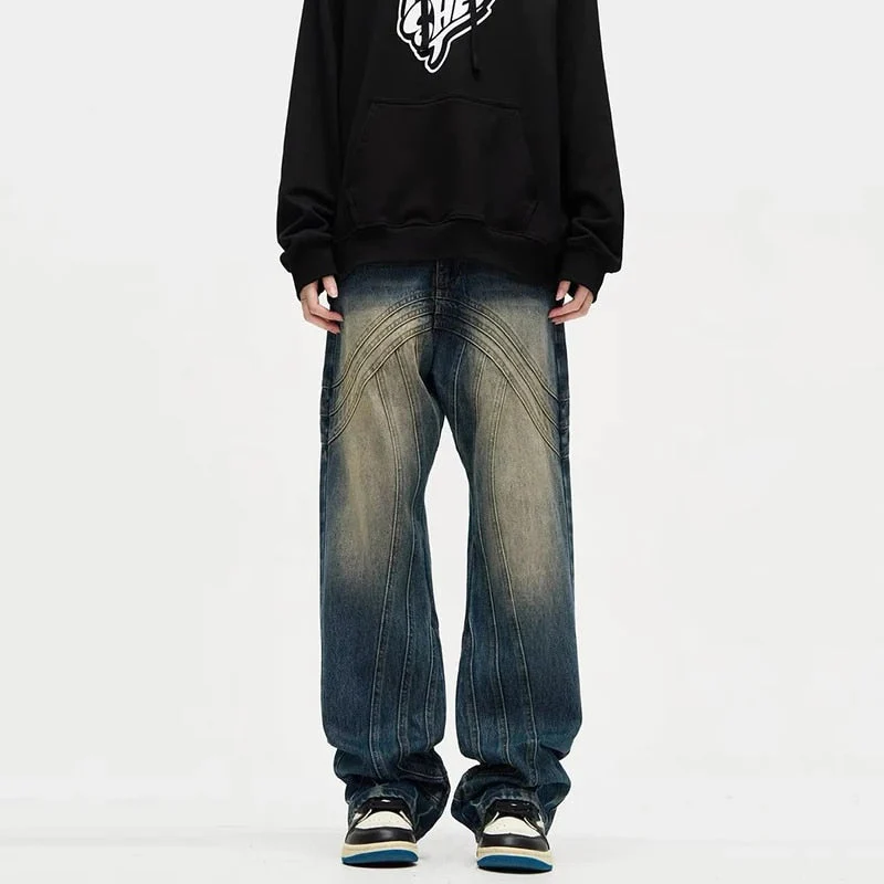 Jemuel® | Loose Straight Wide Jeans - Image 3