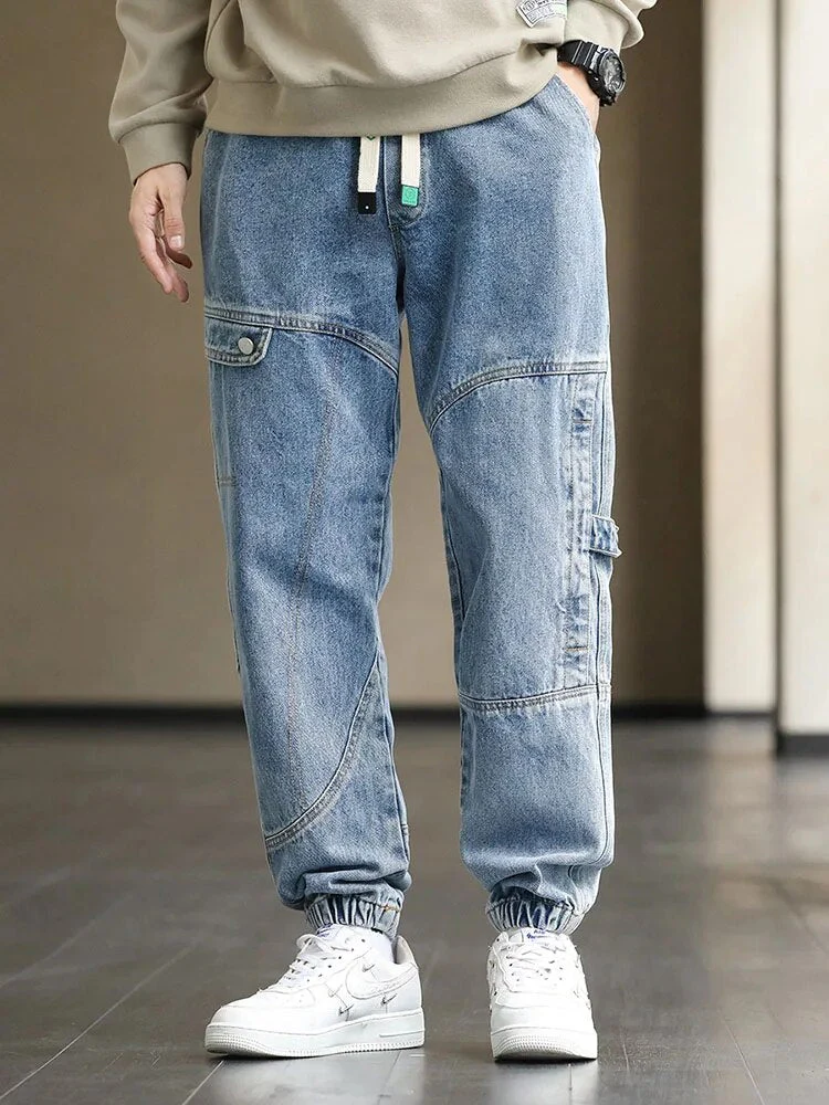 Jengo® | Cargo Baggy Weite Jeans - Image 5