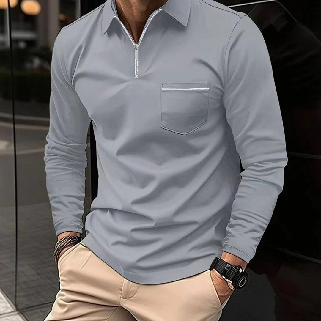 Jenkin® | Long Sleeve Polo Shirt - Image 3