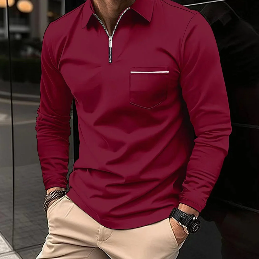 Jenkin® | Long Sleeve Polo Shirt - Image 6