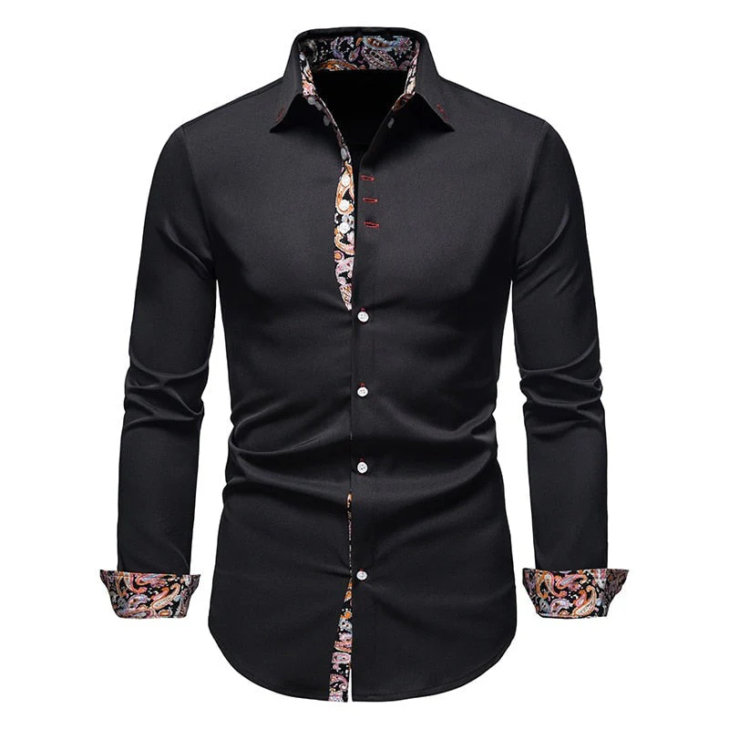 Jenson® | Elegant Long-Sleeved Polo For Men - Image 3
