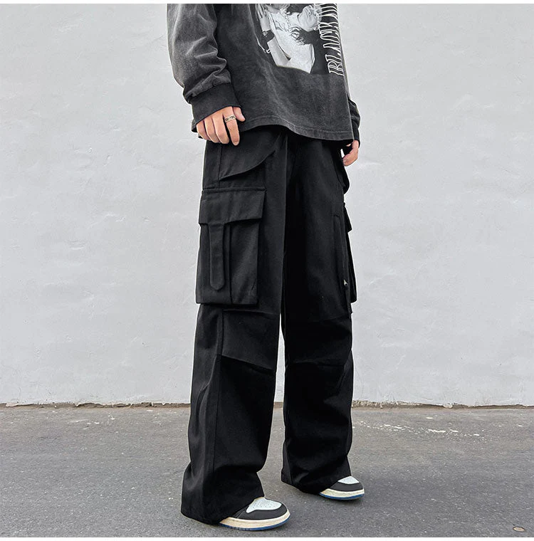 Jerad® | Vintage Cargo Wide Pants - Image 4