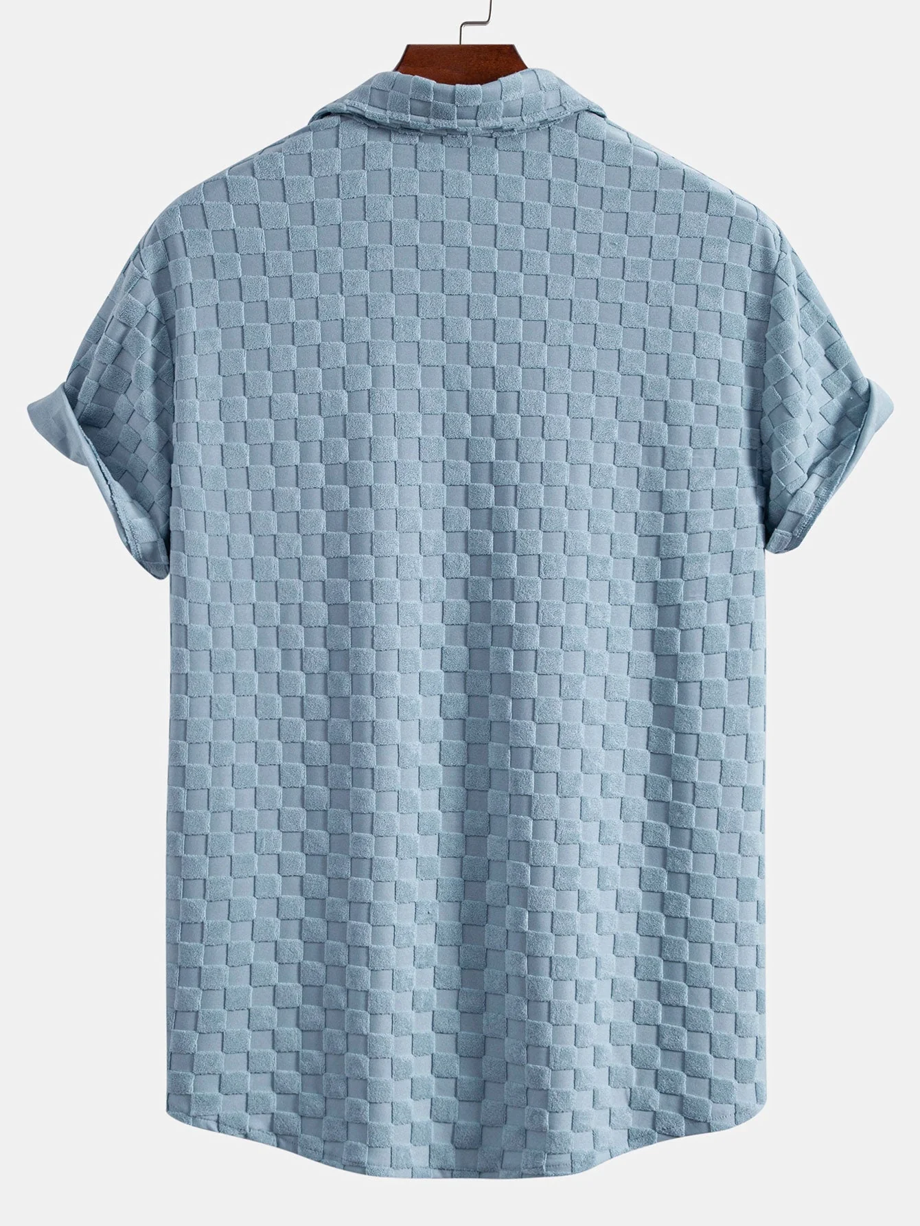 Jeremy® | Checkerboard Terry Shirt - Image 2