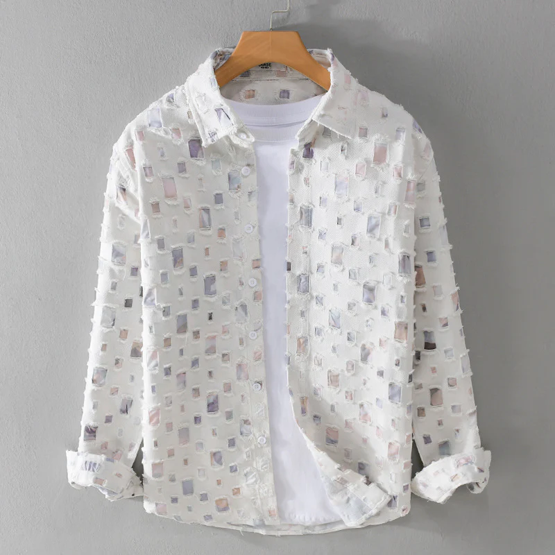 Jeremy® | Men'S Shirt Made Of Cotton Denim - Image 3