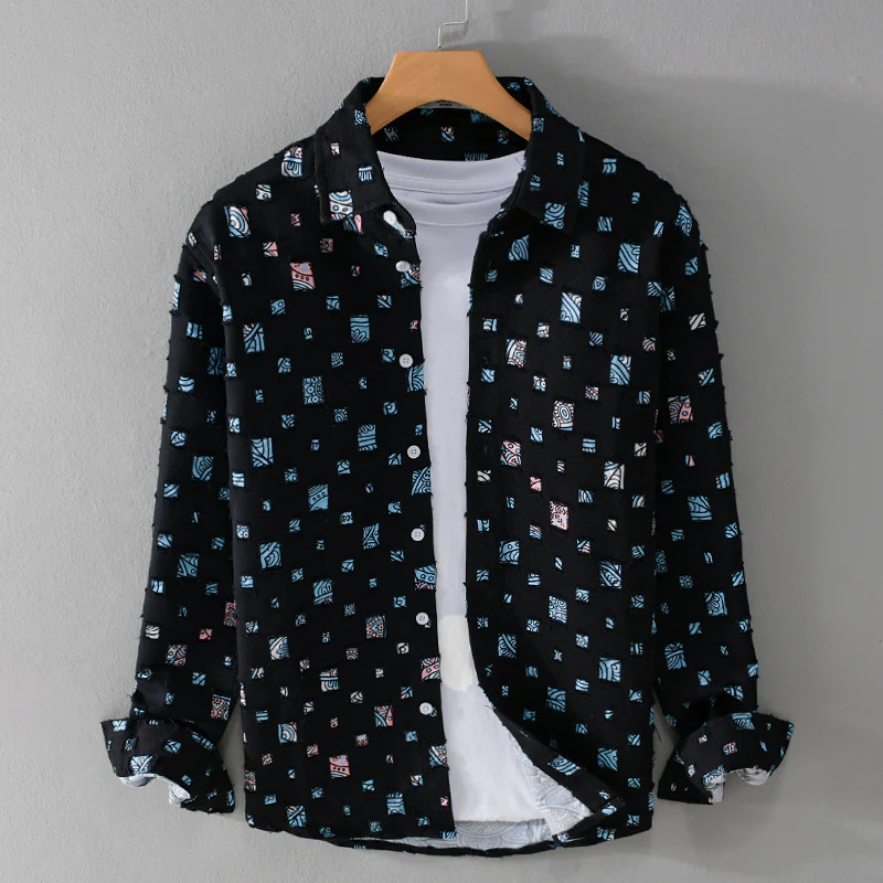Jeremy® | Men'S Shirt Made Of Cotton Denim - Image 4