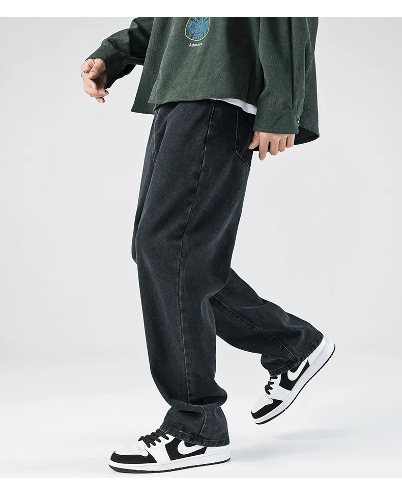 Jermaine® | Classic Loose Wide Jeans - Image 4