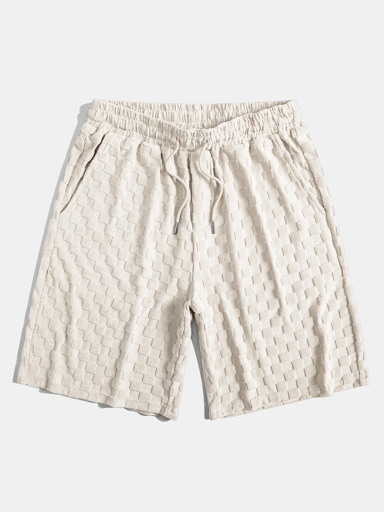 Jerome® | Checkerboard Terry Shirt & Shorts - Image 11