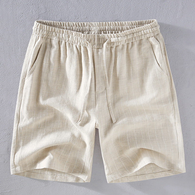 Jerónimo® | Linen Pinstripe Shorts - Image 10