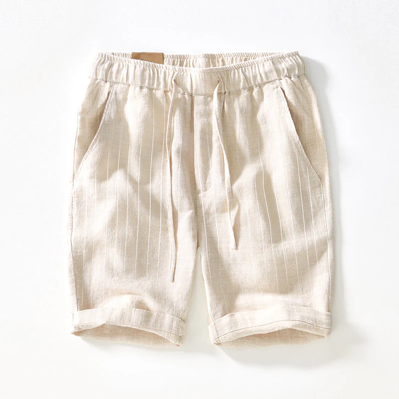 Jerónimo® | Linen Pinstripe Shorts - Image 11