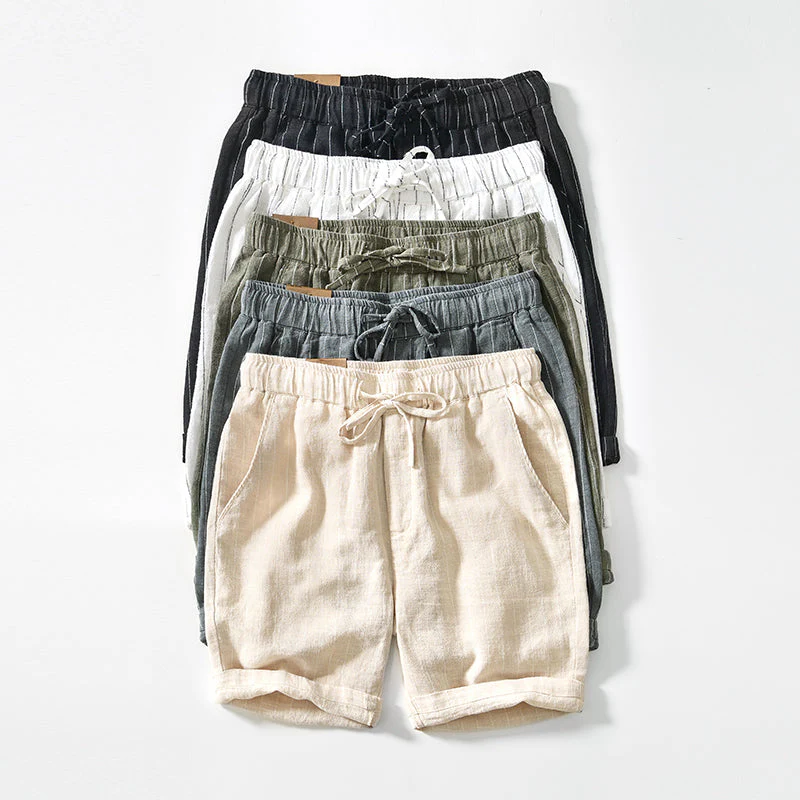 Jerónimo® | Linen Pinstripe Shorts - Image 12