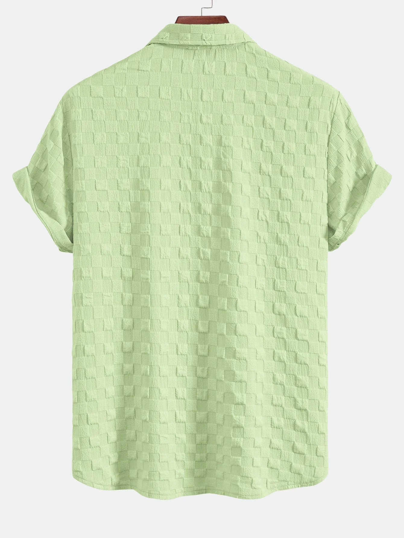 Jesse® | Checkerboard Textured Button Up Shirt - Image 12