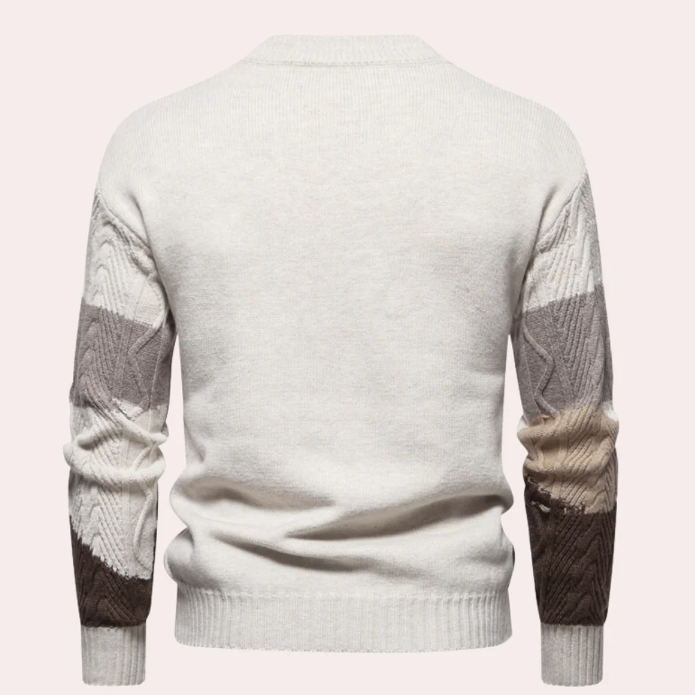 Jesse® | Men's Fashionable Knitted Sweater - Image 4