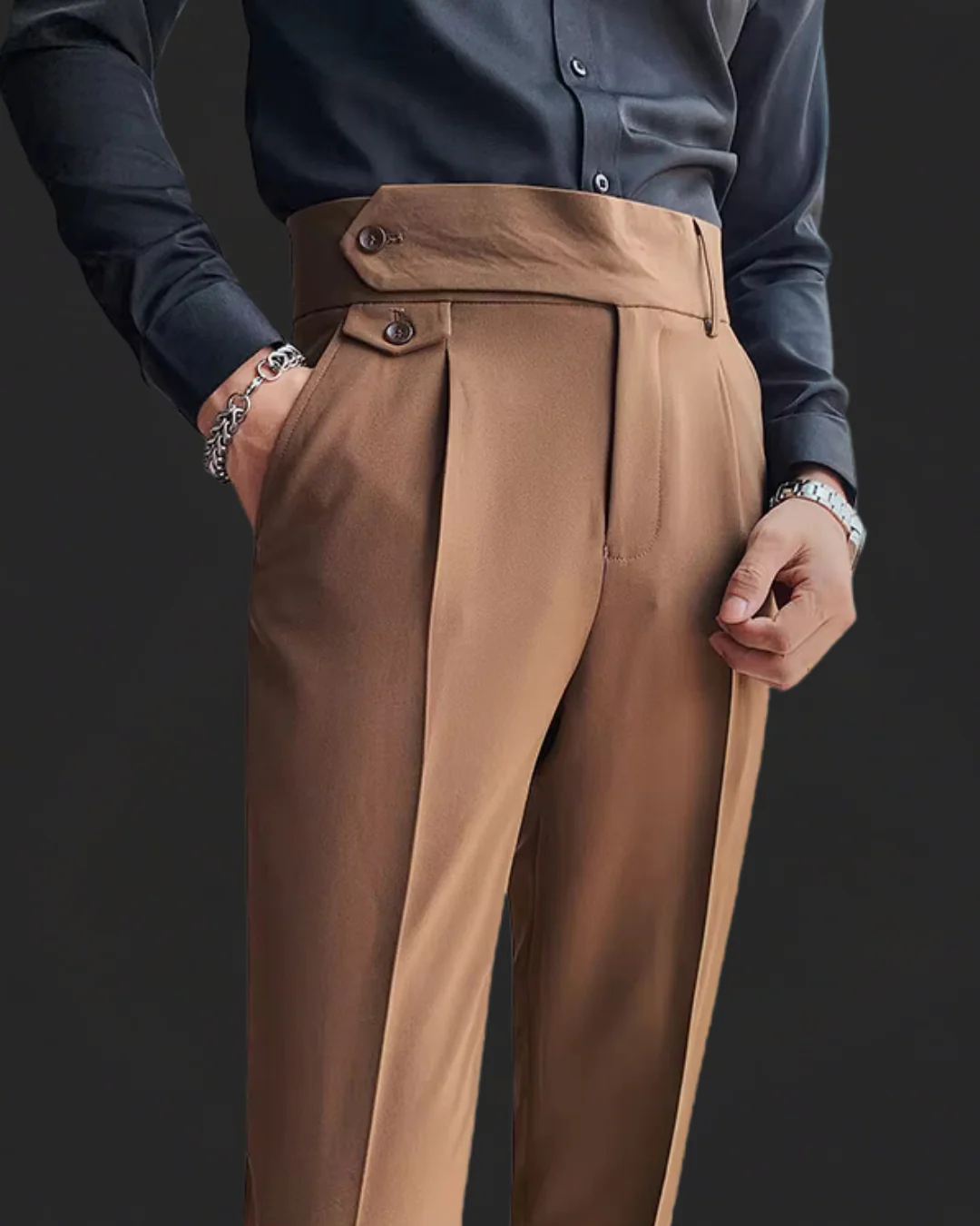 Jesualdo® | Vintage Pleated Trousers - Image 17