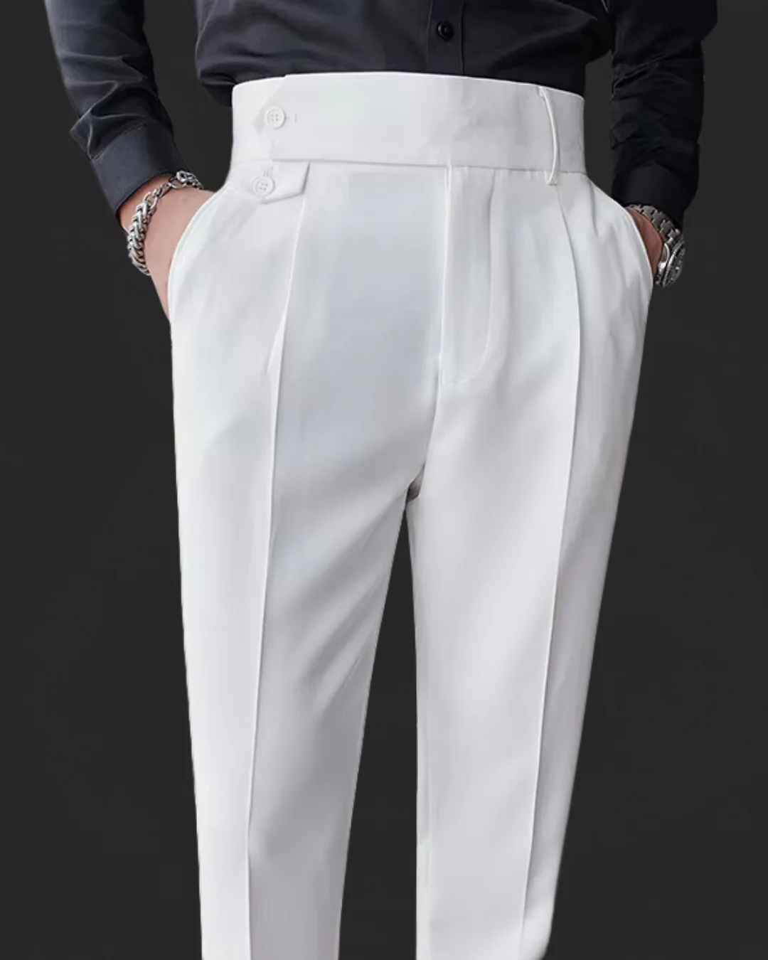 Jesualdo® | Vintage Pleated Trousers - Image 18
