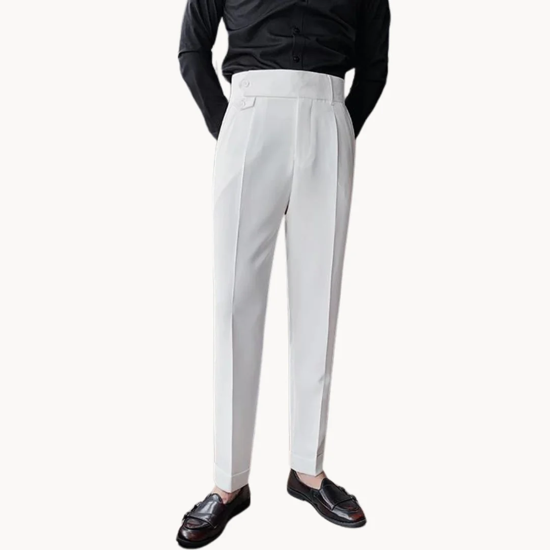 Jesualdo® | Vintage Pleated Trousers - Image 3